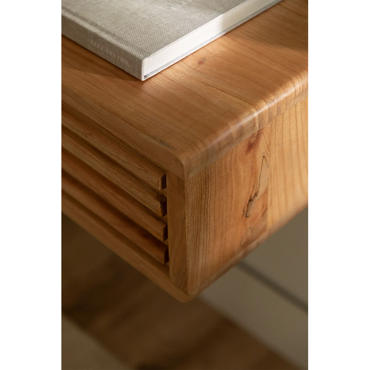 Velador Flotante en Madera 45 cm Deleyna  2