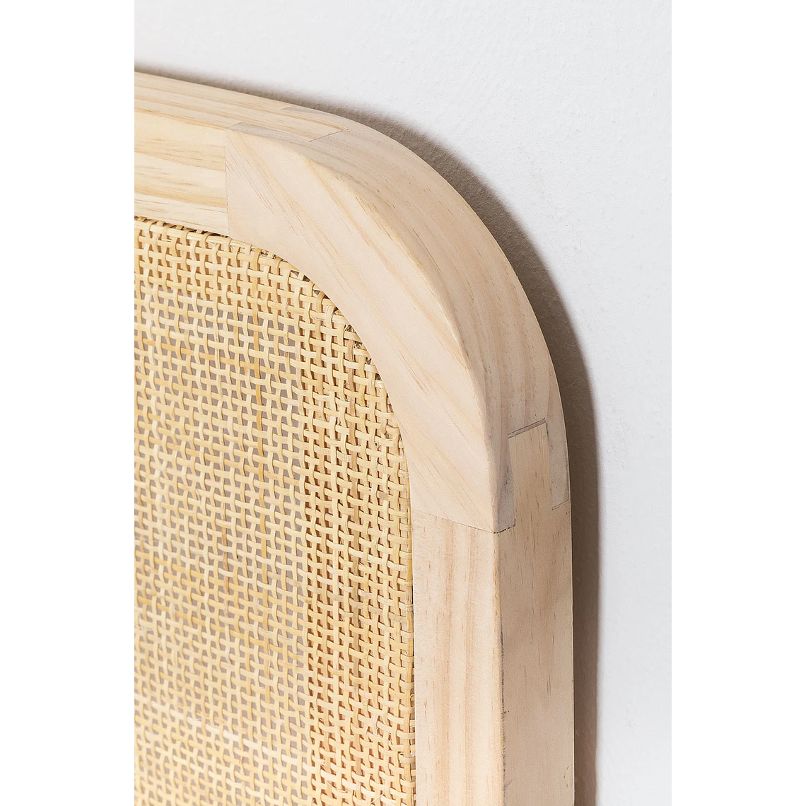 Respaldo cama 160 cm en madera natural Reyna 4