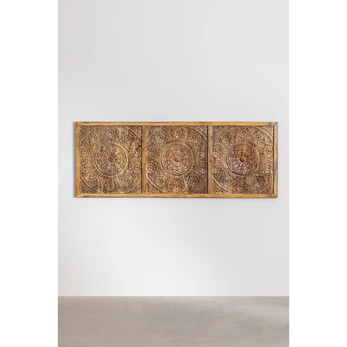 Respaldo cama 150 cm en madera de mango Wiluna 2