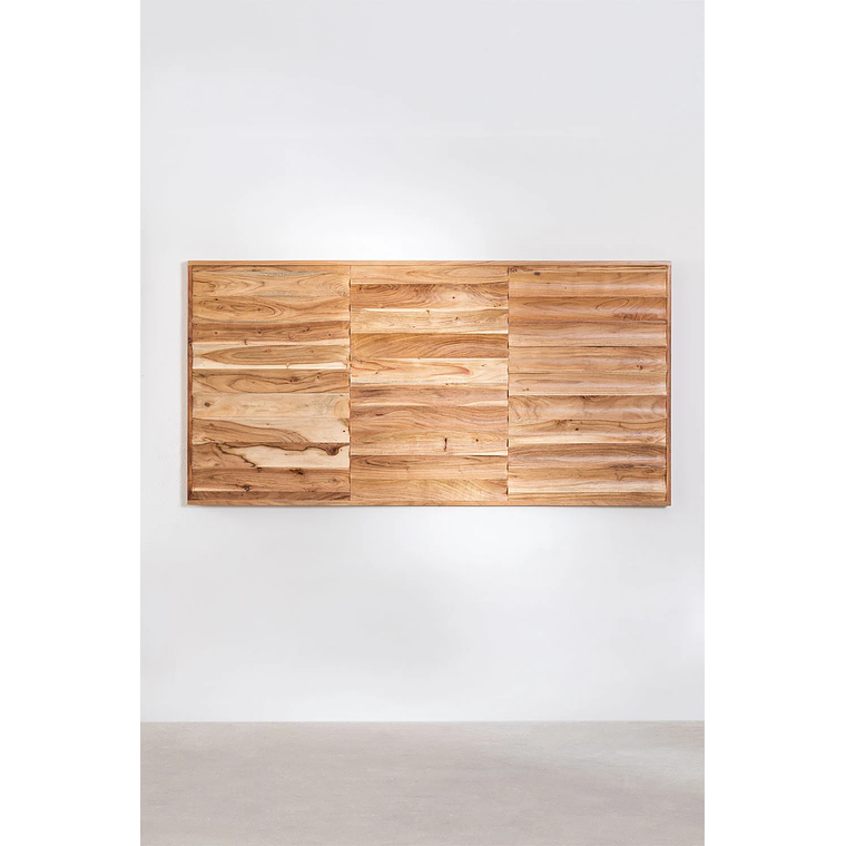 Respaldo cama 150cm en madera de acacia Petter 4