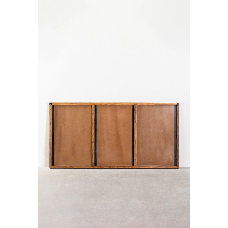 Respaldo cama 150cm en madera de acacia Petter 8