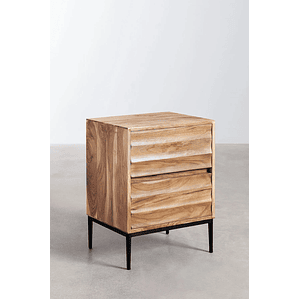 Velador en Madera de Acacia Petter