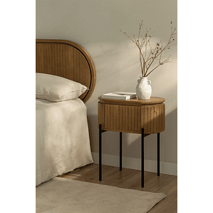 Velador en madera de mango Analis