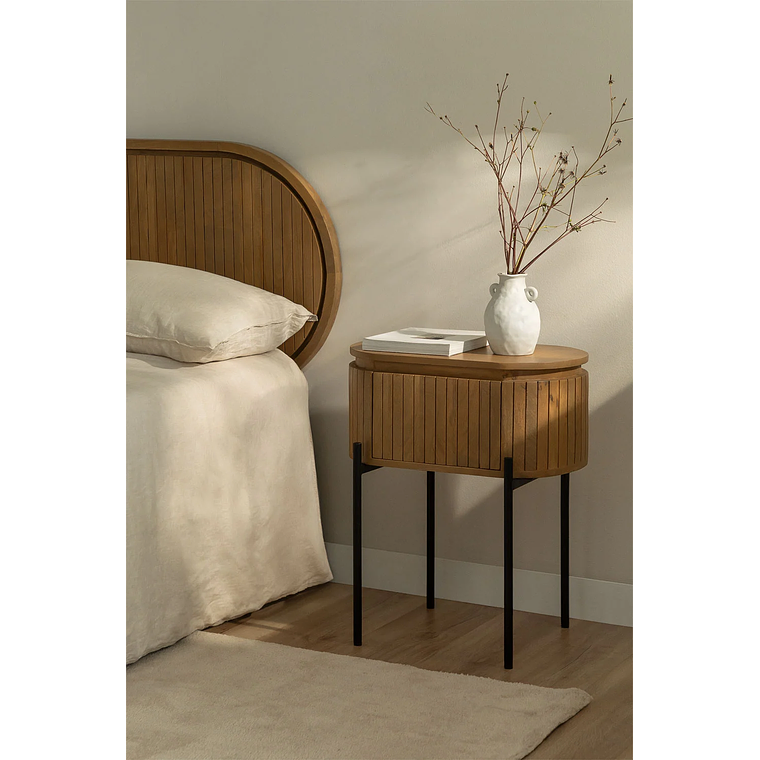 Velador en madera de mango Analis 1