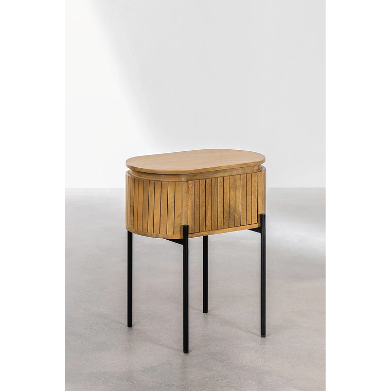 Velador en madera de mango Analis 2