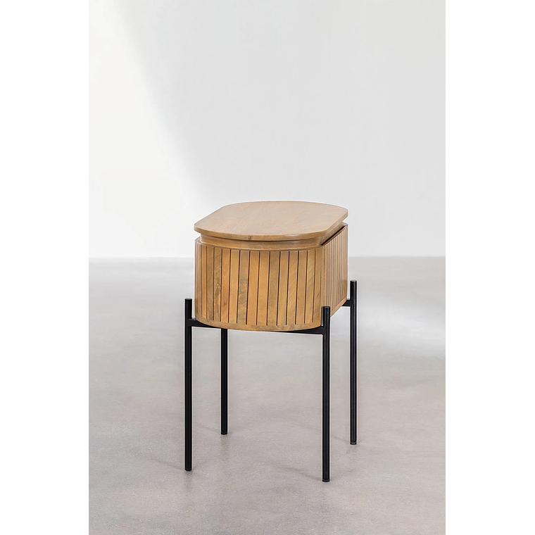 Velador en madera de mango Analis 3