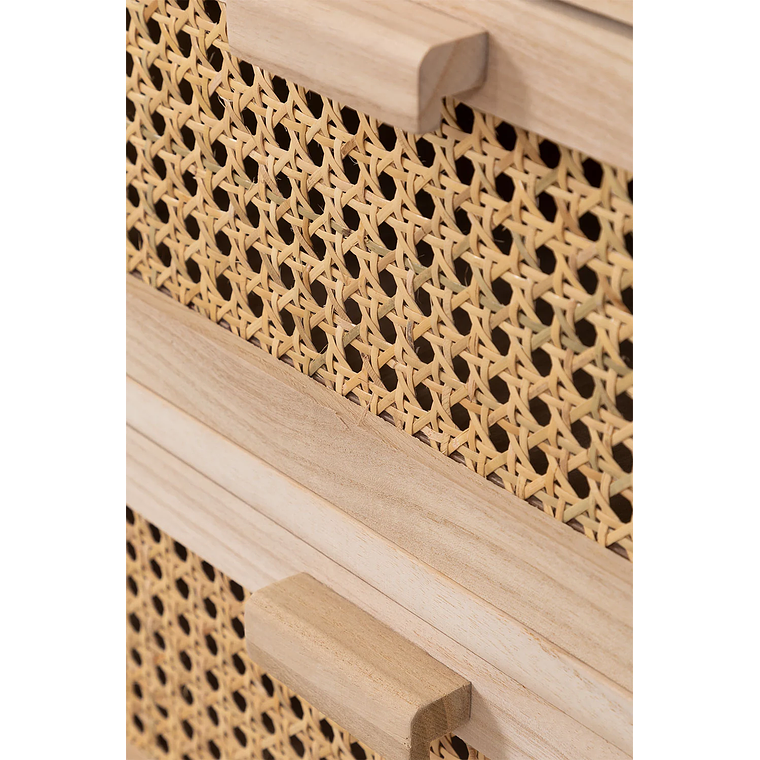 Velador con Almacenaje en Madera Ralik 4