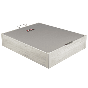 Canapé abatible de madera eléctrico de alta capacidad tapa única de color glaciar 150 x 200 cm 2 Plaza - DESIGN