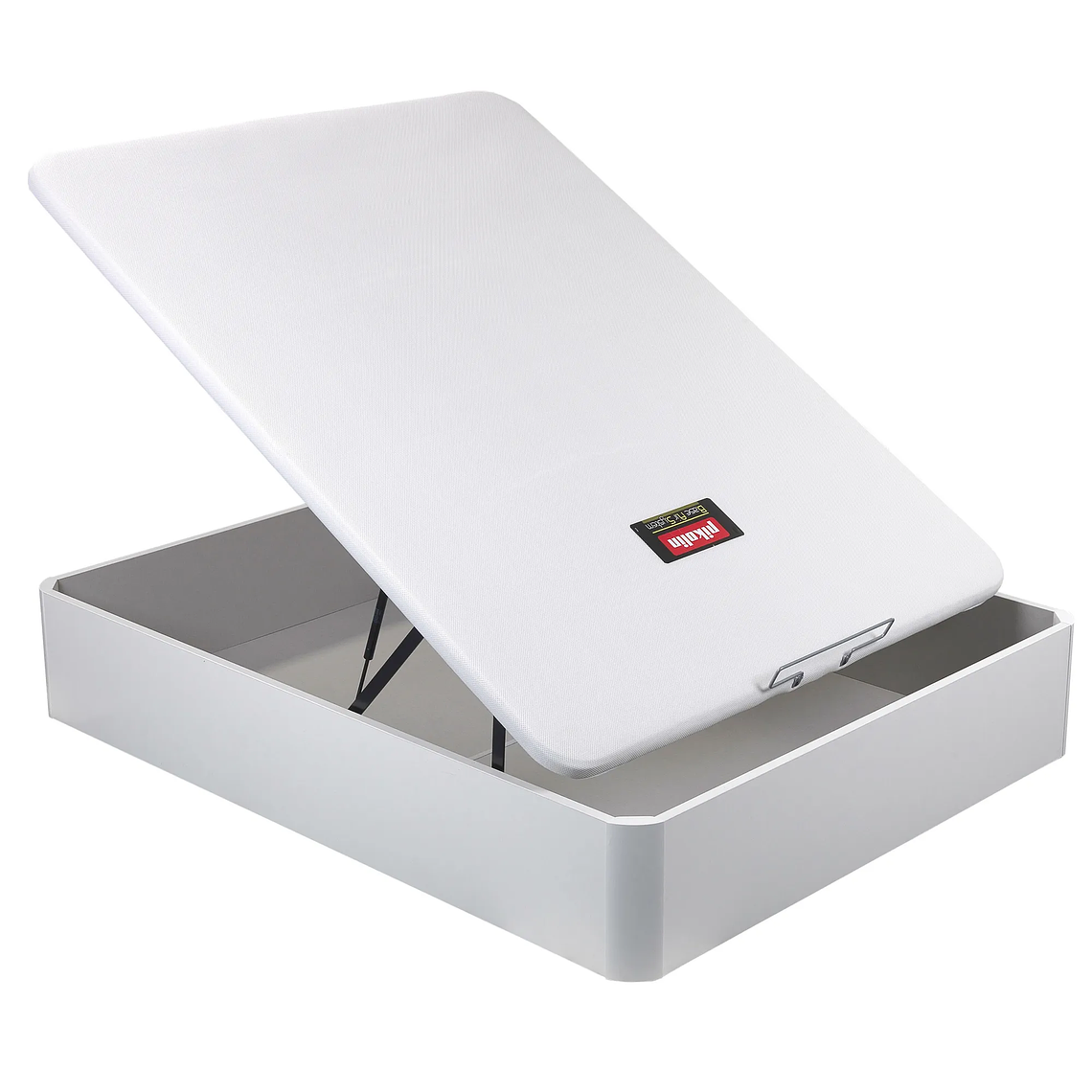 Canapé abatible color blanco 90 x 200 cm 1 Plaza - NATURBOX 2.0 3