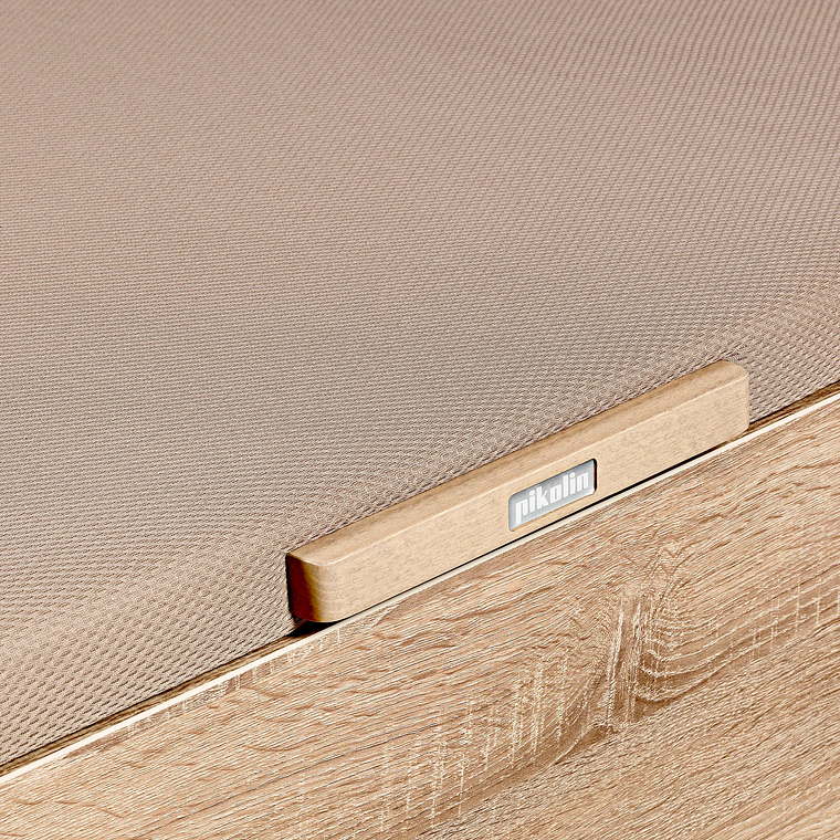 Canapé abatible color natural 105 x 200 cm 1.5 Plaza - NATURBOX 2.0 4