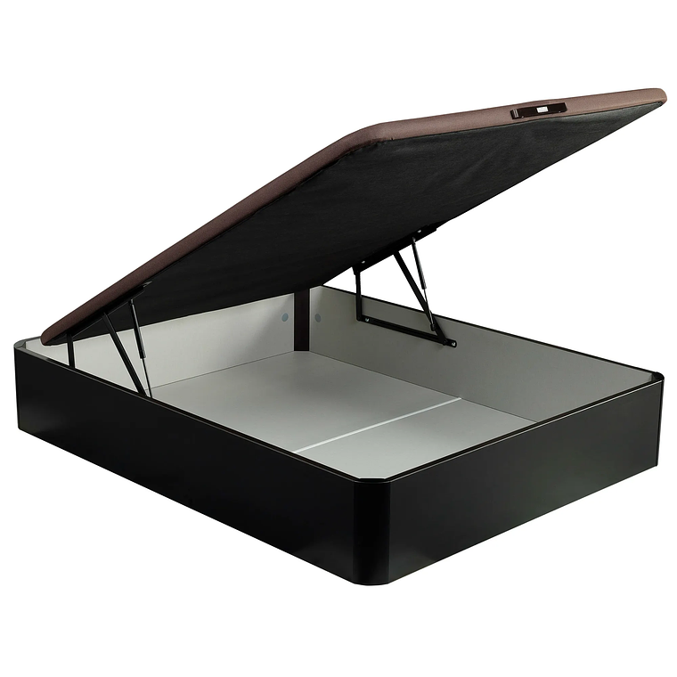 Canapé abatible color wengué 180 x 200 cm King - NATURBOX 2.0 1