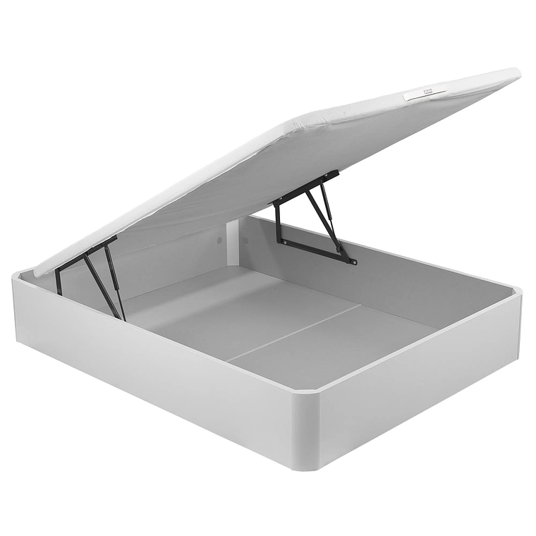 Canapé abatible color blanco 150 x 200 cm 2 Plaza - NATURBOX 2.0 1