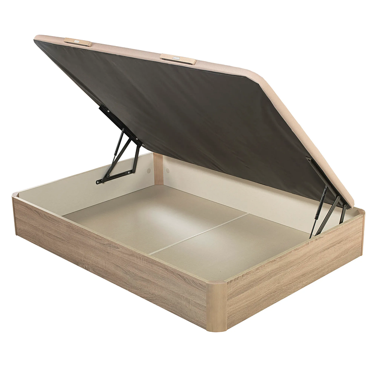 Canapé abatible de madera juvenil de color natural 90 x 190 cm 1 Plaza - NATURBOX JUV 6