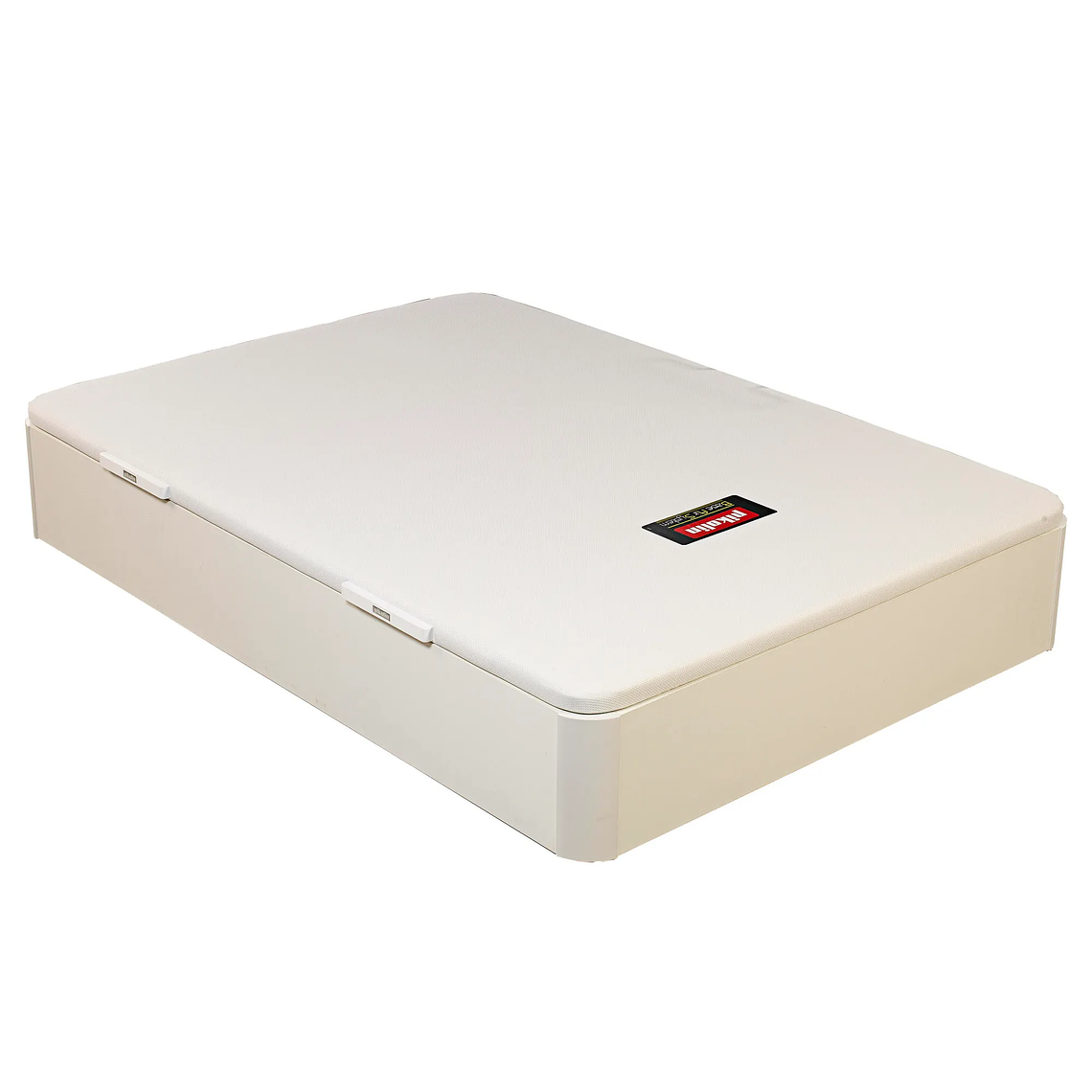 Canapé abatible de madera juvenil de color blanco 105 x 90 cm 1,5 Plaza - NATURBOX JUV 8