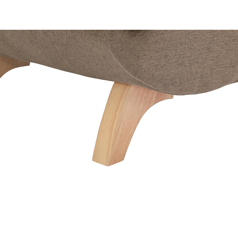 Diván (ángulo derecho) convertible de tela marrón con arcón PENELOPE 8