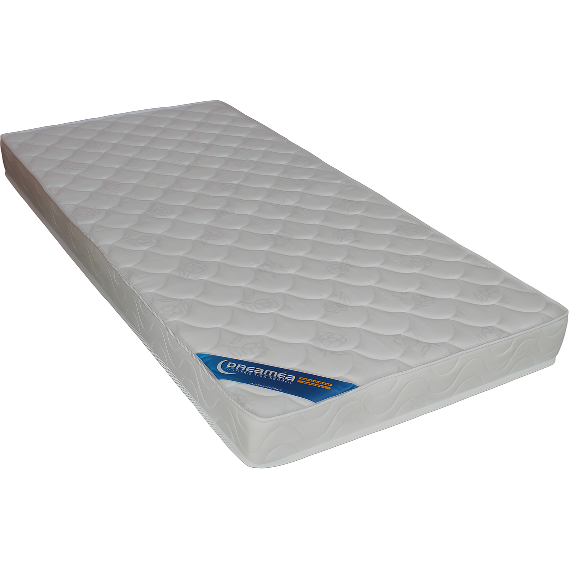 Camarote triple - 3 x 90 x 190 cm - metal - plata + colchón - ELOUAN III color gris plata 6