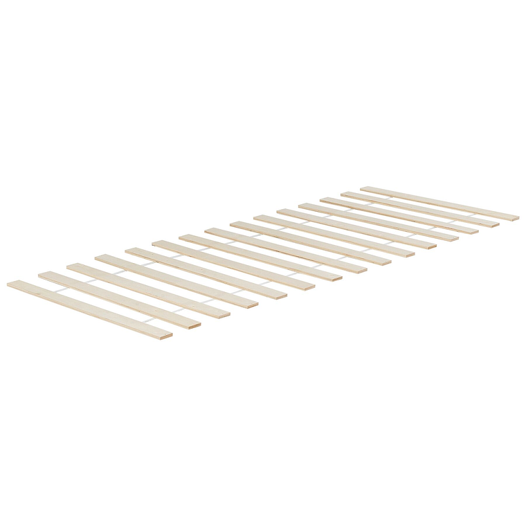 Camarote con dosel de madera gris 90 x 200 cm LABATUT 8