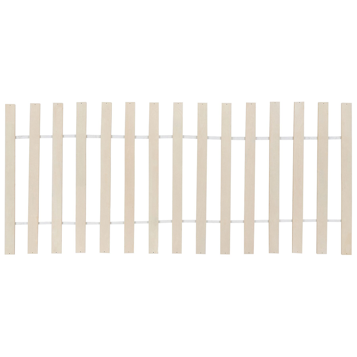 Camarote con dosel de madera clara 90 x 200 cm LABATUT 9