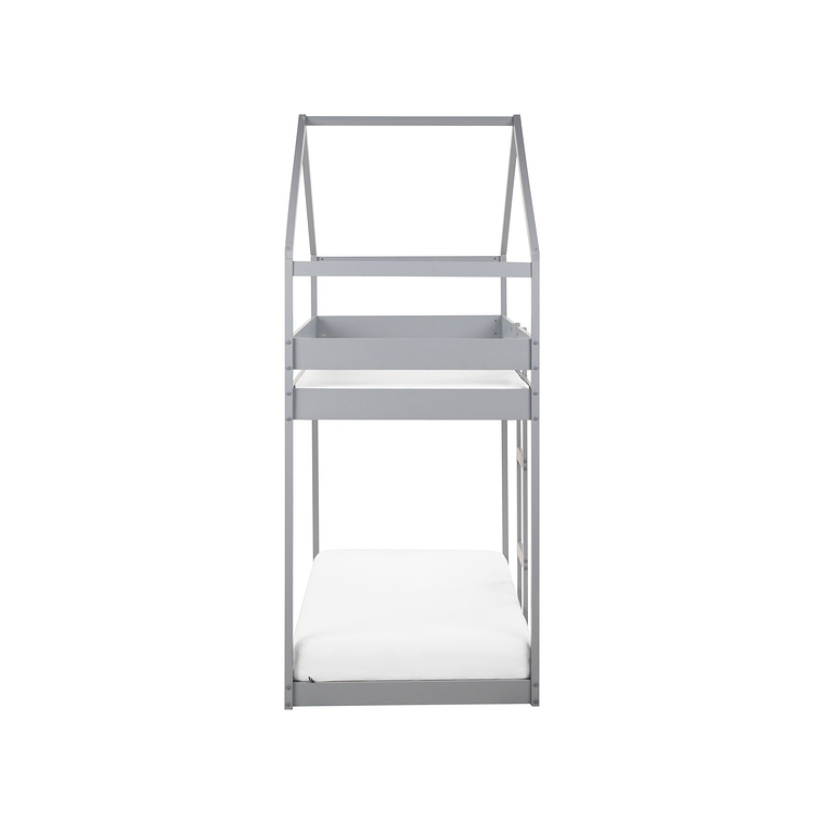 Camarote con dosel de madera blanca 90 x 200 cm LABATUT 4