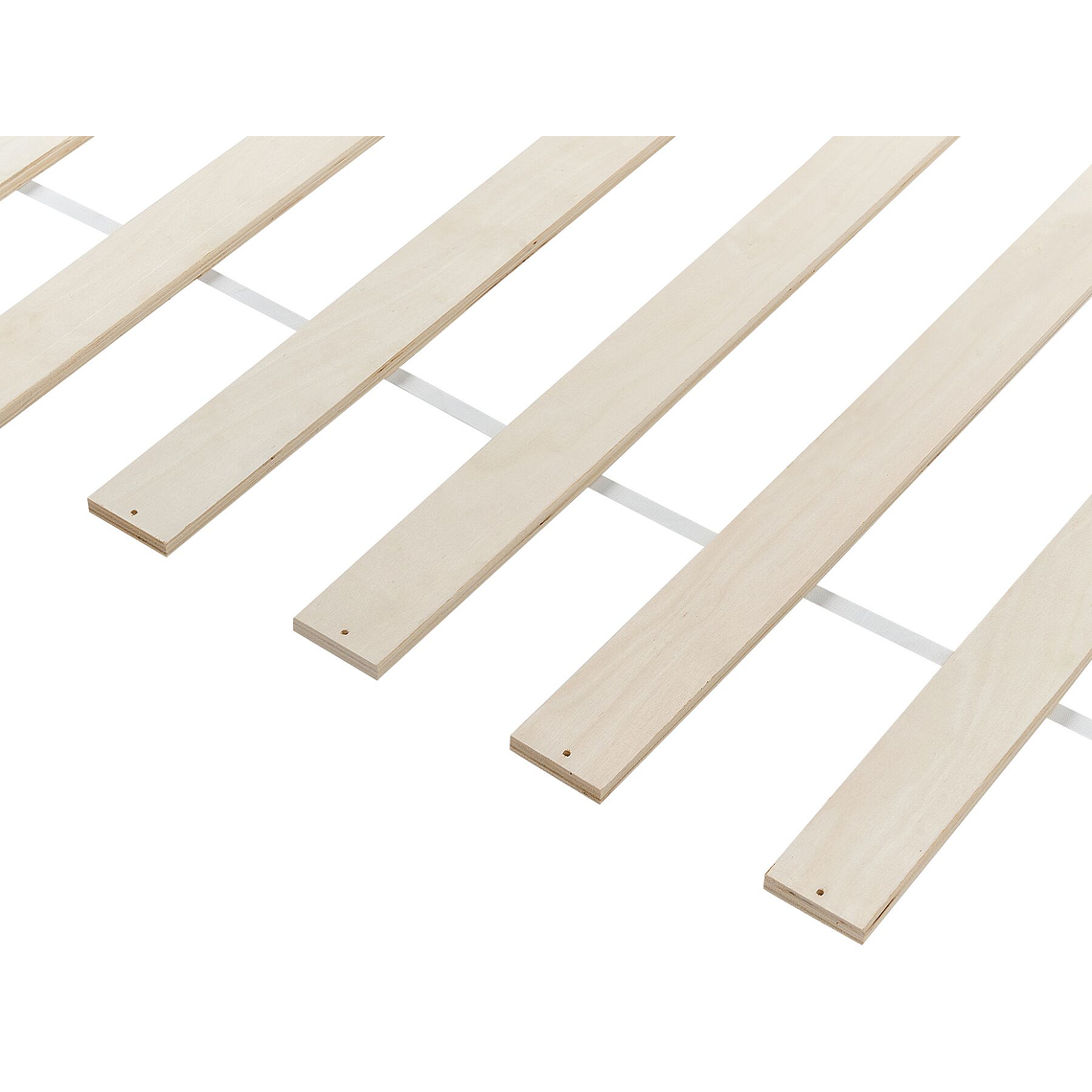 Camarote con dosel de madera blanca 90 x 200 cm LABATUT 10