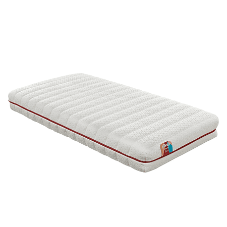 Colchón para cuna de espuma HR con funda absorbente, impermeable y lavable - PIKUP-S.BABY 60 x 120 cm