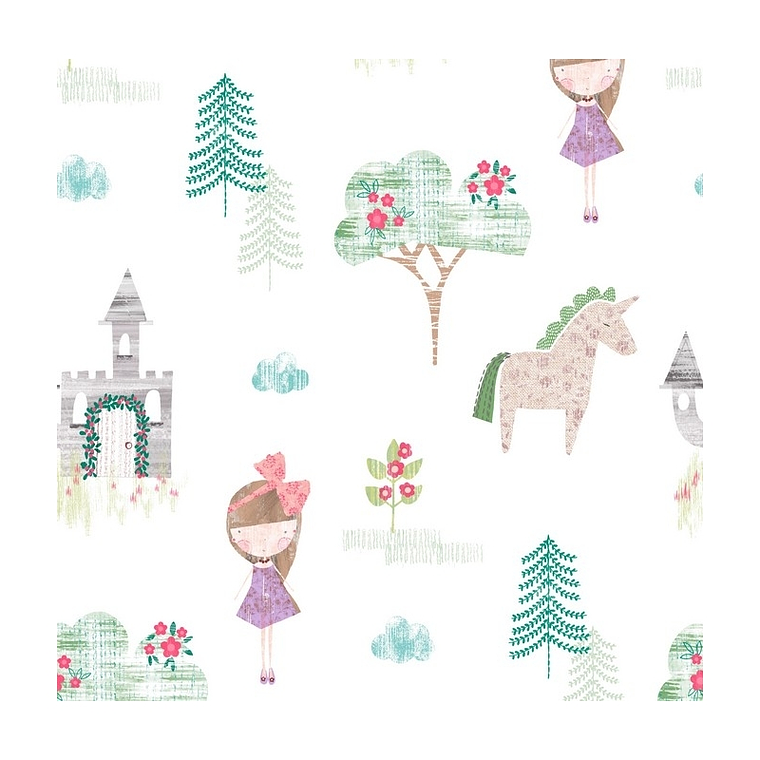 COLCHA INFANTIL FANTASY B DIBUJO DE CASTILLOS 1 PLAZA 2