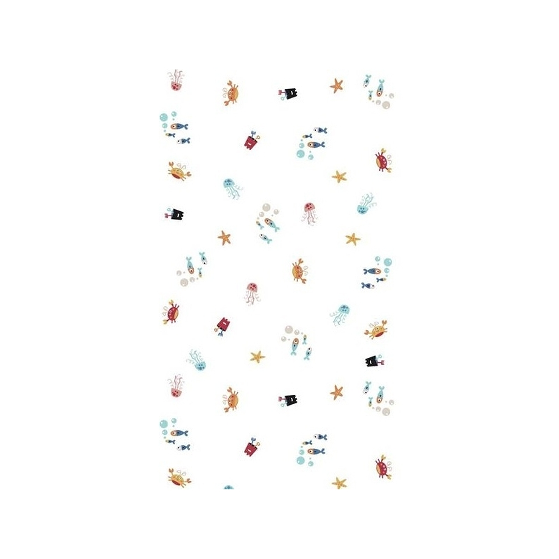 BOUTÍ INFANTIL CRABBY ESTAMPADO CANGREJOS, PECES Y MEDUSAS 1 PLAZA 3