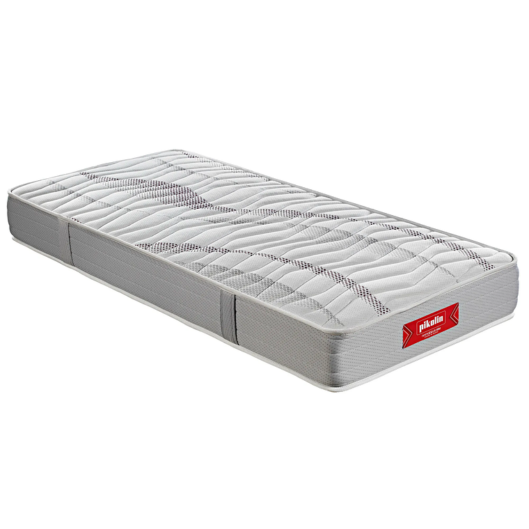 Colchón juvenil de firmeza alta y espuma viscoelástica con núcleo de muelles Normablock - LEMON 1.5 Plaza 1