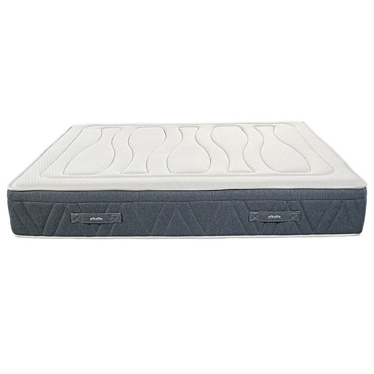 Colchón viscoelastico de muelles ensacados, firmeza media-alta y tejido Seaqual - MARISMA 2 Plaza 7