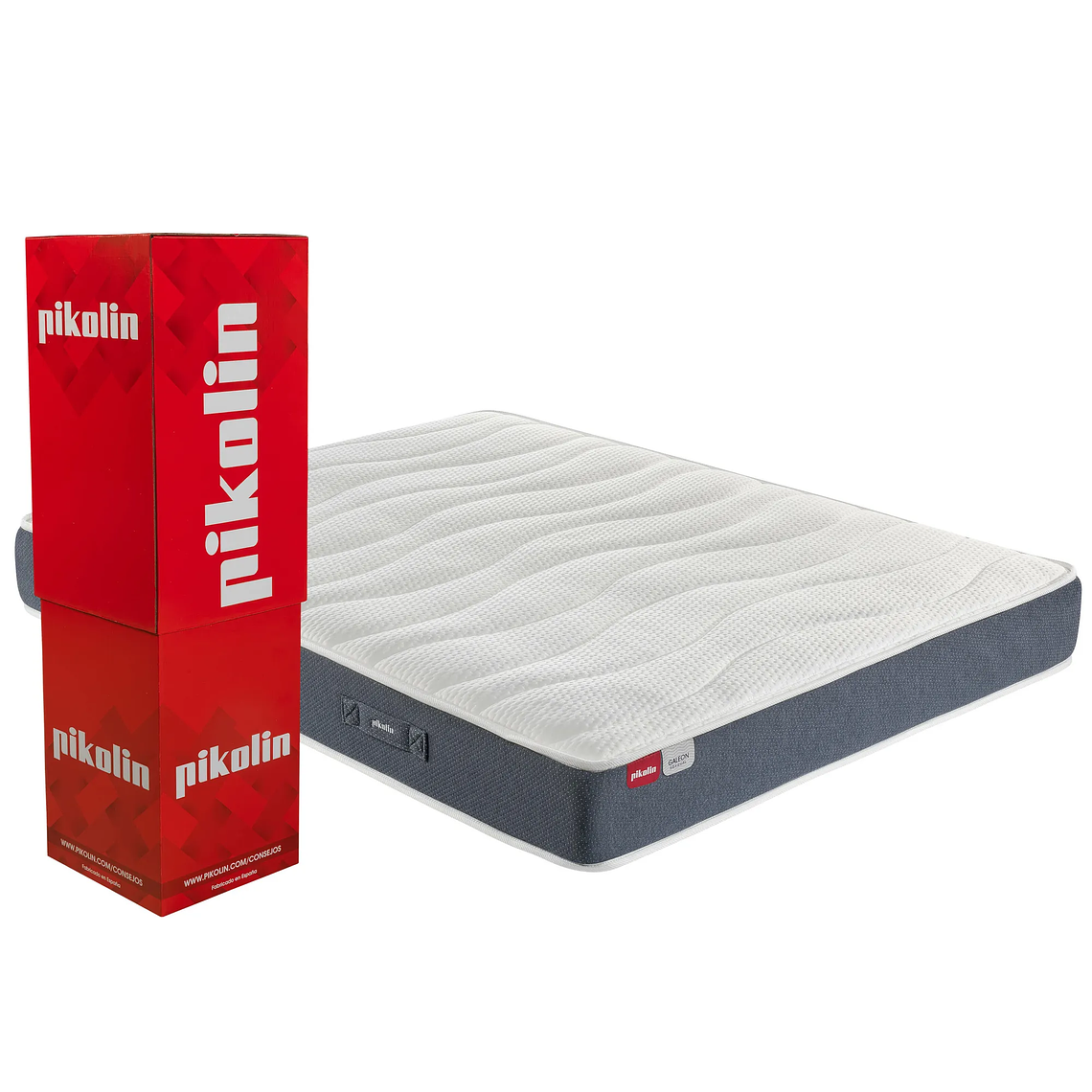 Colchón de visco y muelles ensacados - GALEON COMPACT 1.5 Plaza 8