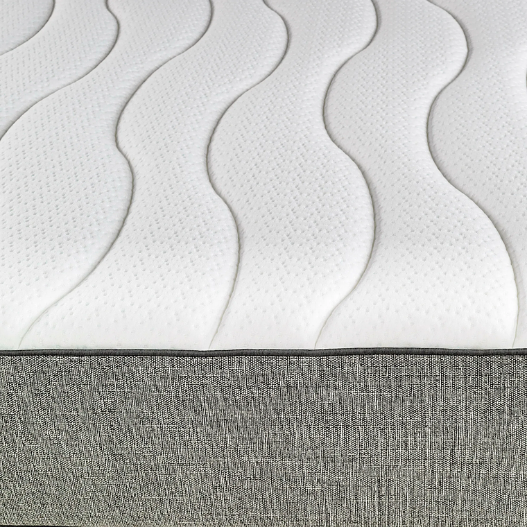 Colchón enrollado de visco y espuma HR de firmeza media-alta - PIKUP ULTRA 1 Plaza 5