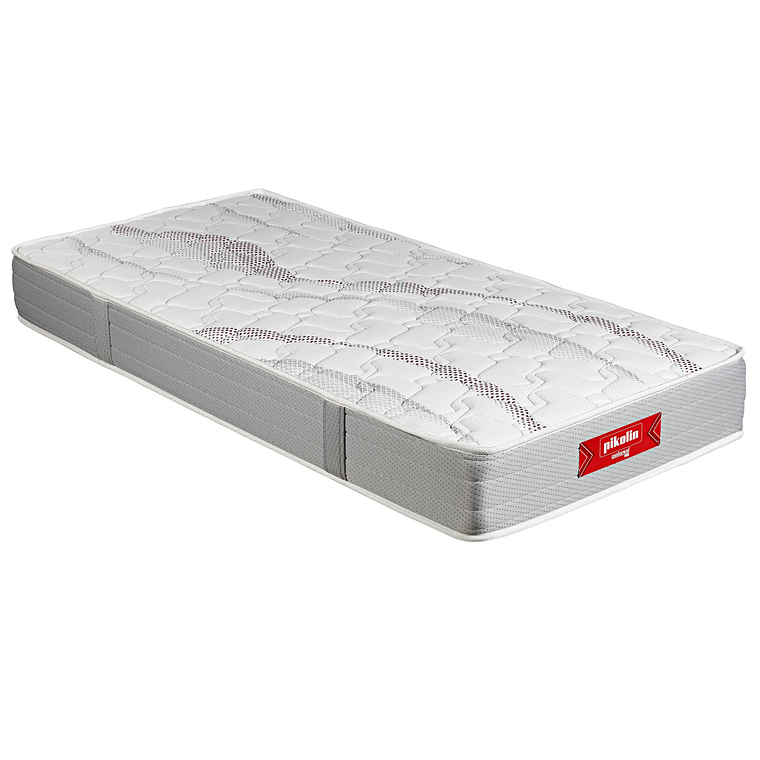 Colchón juvenil de firmeza alta y espuma viscoelástica con núcleo de espumación Confortcel - ORANGE King 1