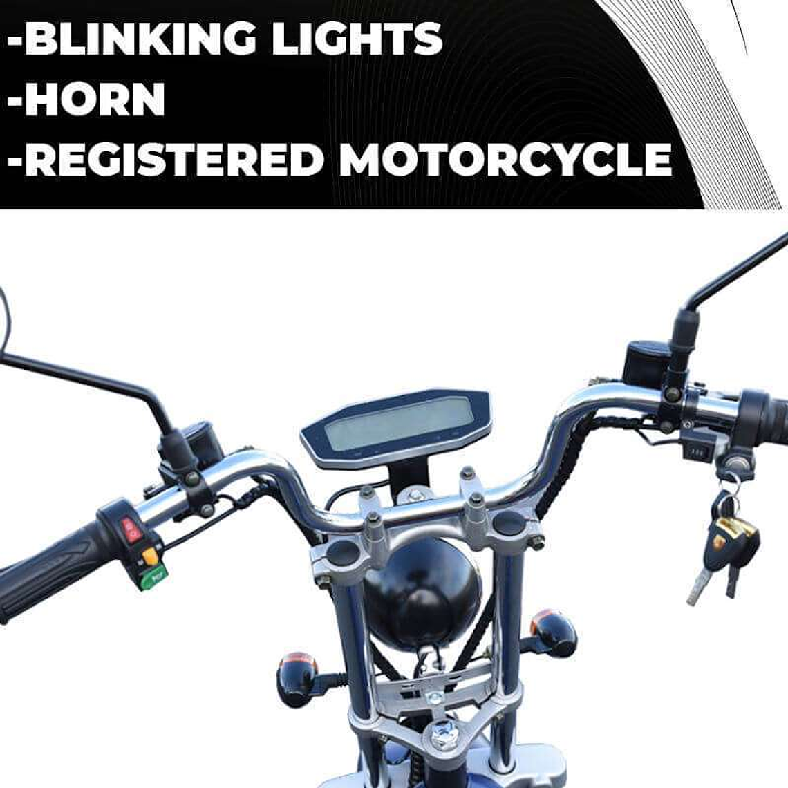 Patinete CityCoco FURIOUS 4000W Matriculable Negro 5