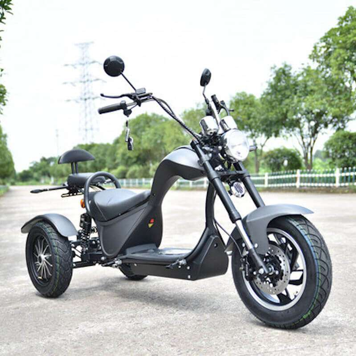 Patinete CityCoco COBRA 2000W Matriculable Negro 7