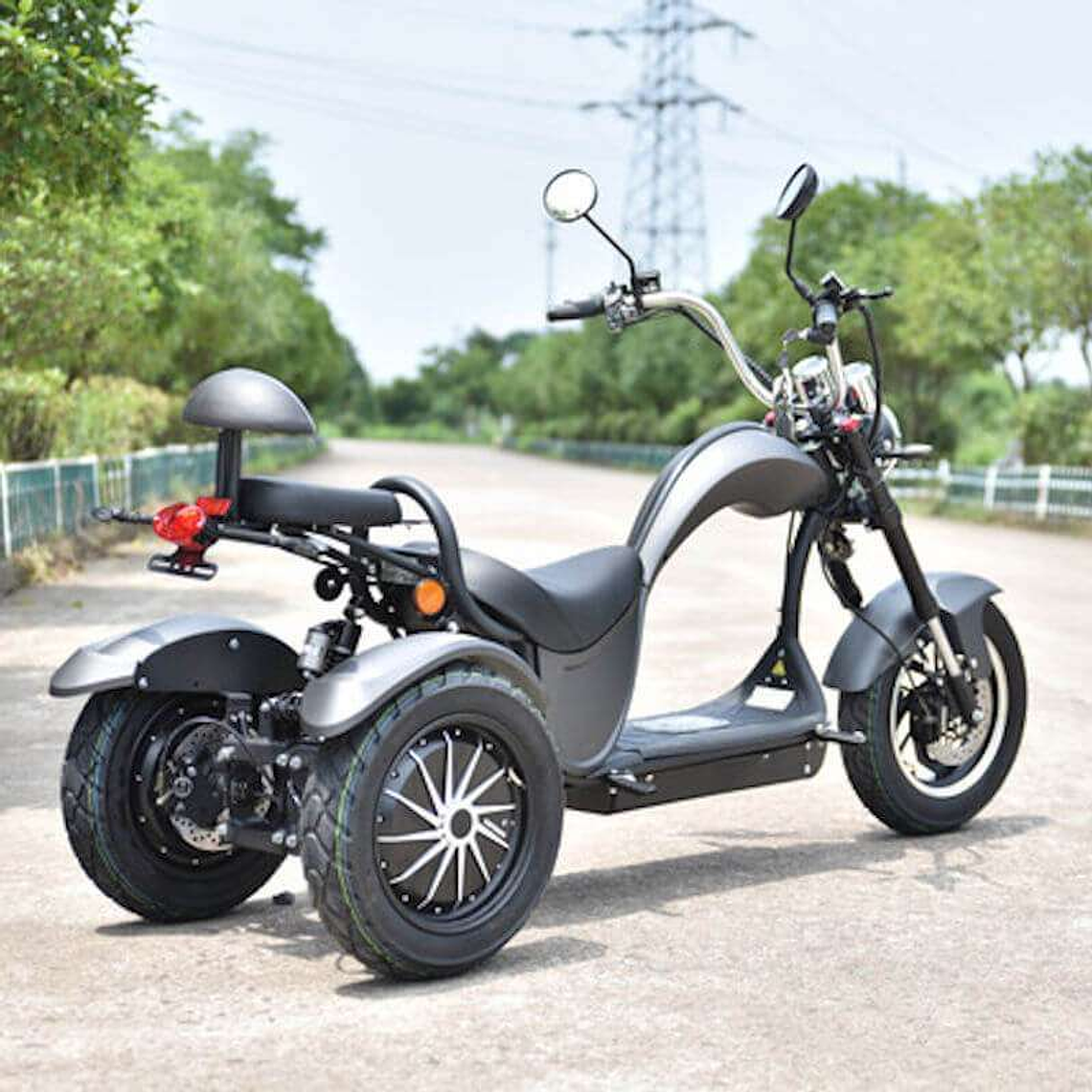 Patinete CityCoco COBRA 2000W Matriculable Negro 9