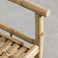 Silla de comedor con reposabrazos sin cojín en bambú Senia - Miniatura 5