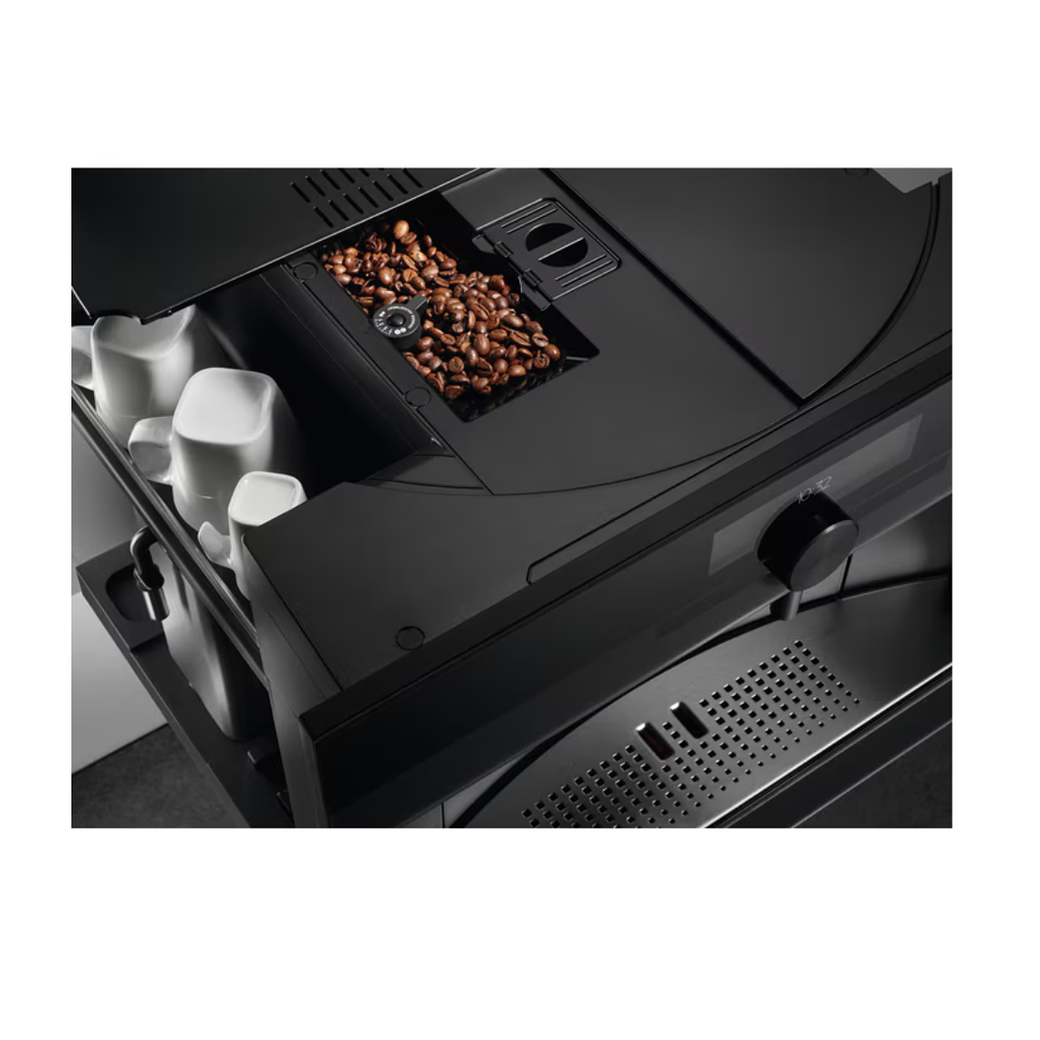 Cafetera integrable AEG Negro mate 2