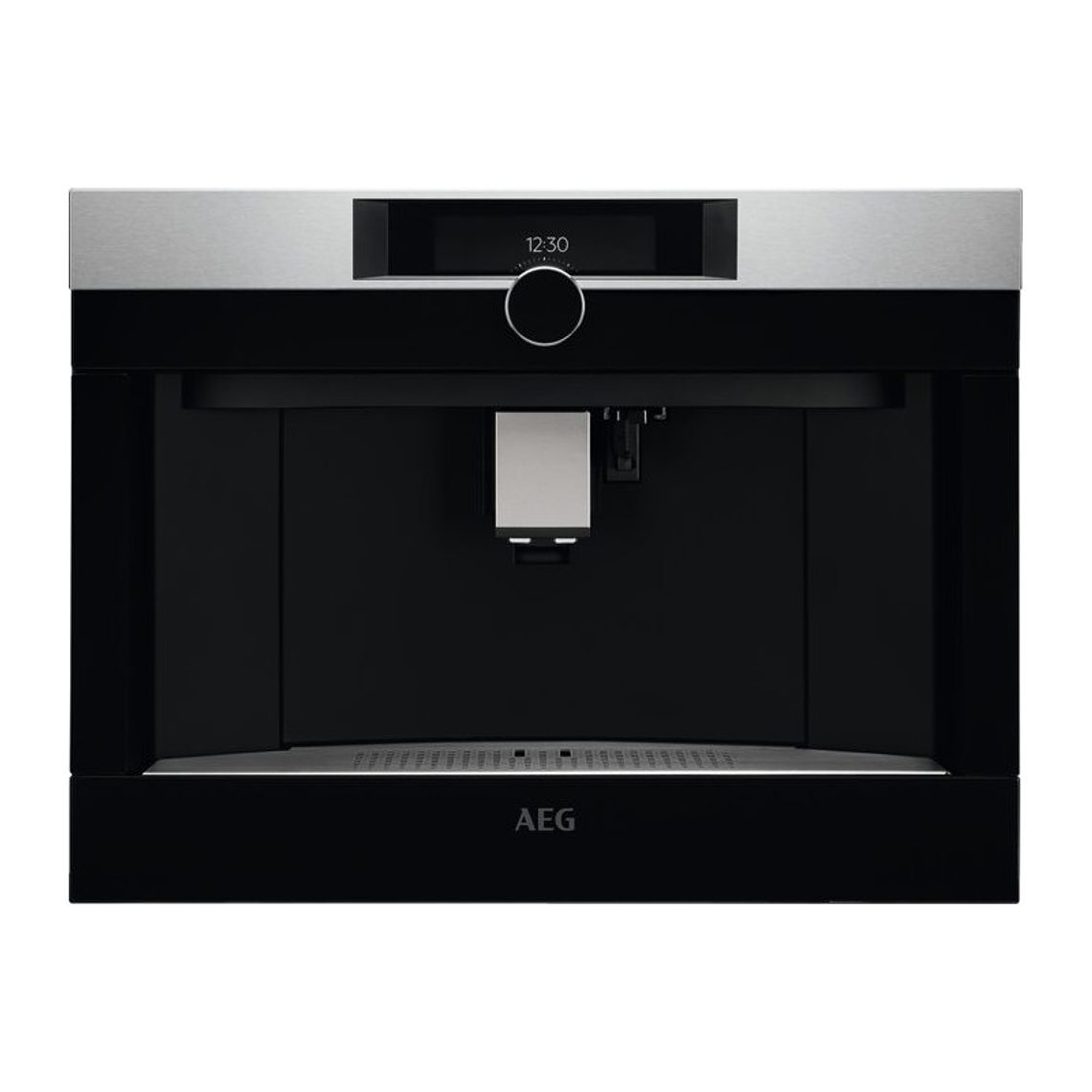Cafetera integrable AEG Acero Inox antihuellas 1