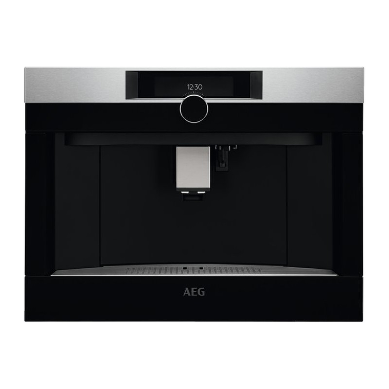 Cafetera integrable AEG Acero Inox antihuellas 6