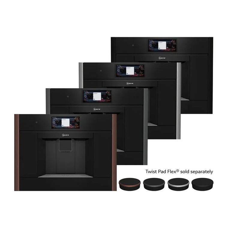 Cafetera Automática Neff CL9TX11Y2, 60 Cm Acabado Silver Metallico 3