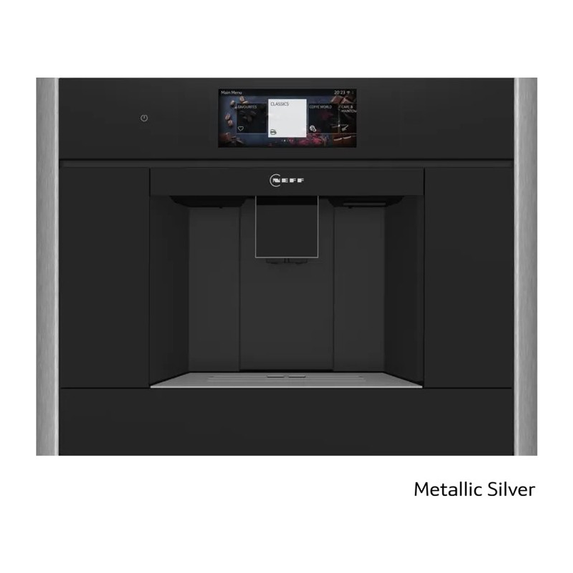 Cafetera Automática Neff CL9TX11Y2, 60 Cm Acabado Silver Metallico 1