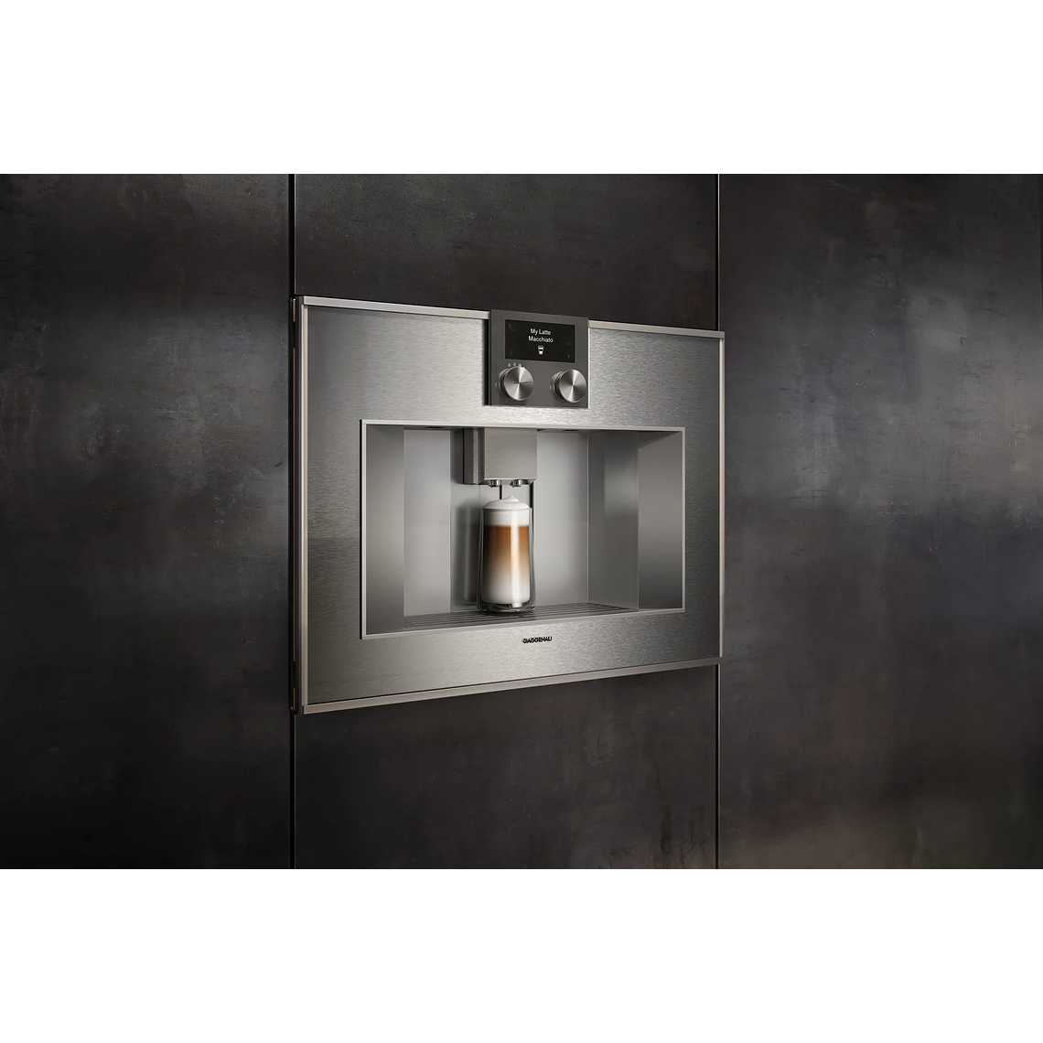 Cafetera Gaggenau CM450112 59 Cm Acabado Acero Inoxidable 3