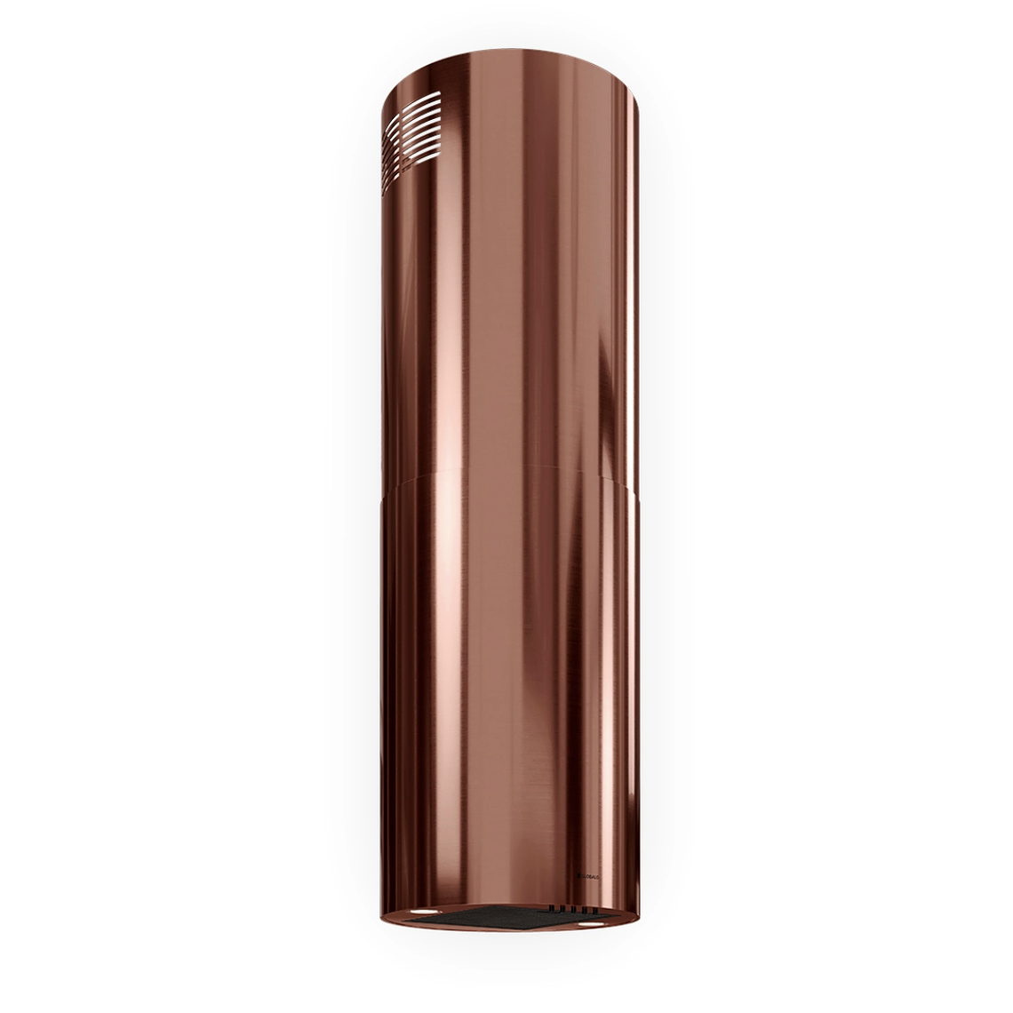 Campana Isla Silenciosa - 39 cm - 570 m³/h - LOBELIO - Vino Cobre 1