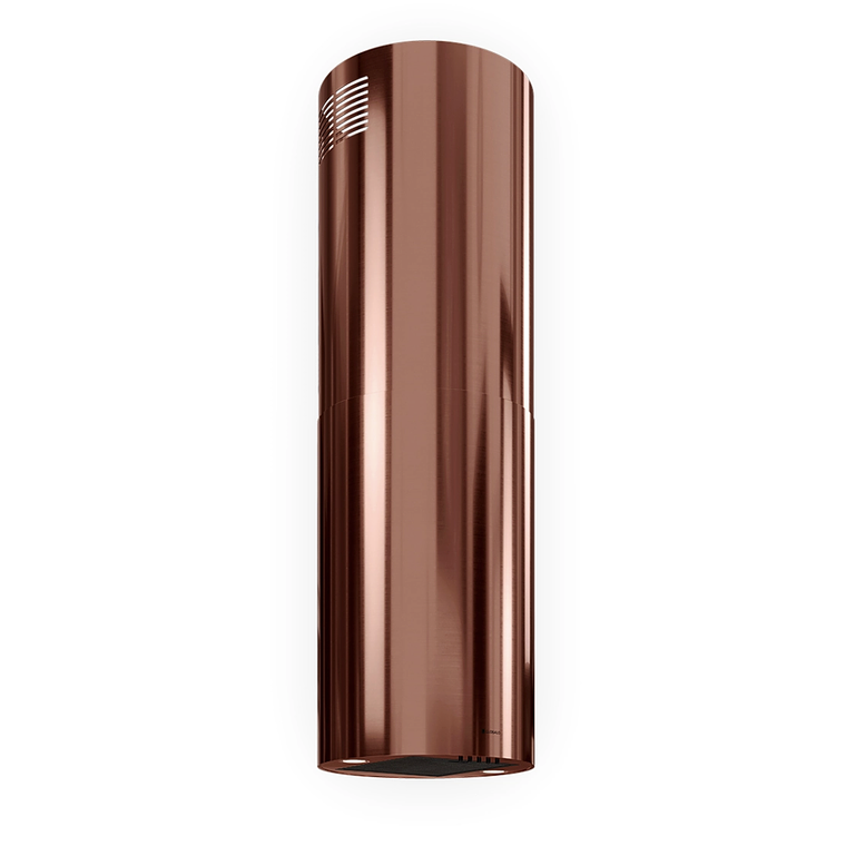 Campana Isla Silenciosa - 39 cm - 570 m³/h - LOBELIO - Vino Cobre 1