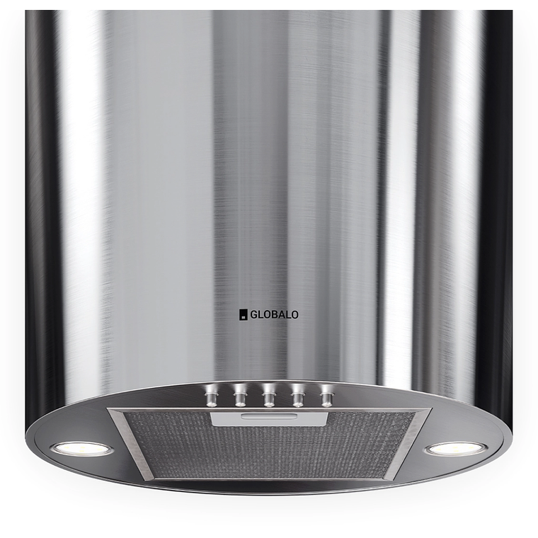 Campana Isla Silenciosa - 39 cm - 570 m³/h - LOBELIO - Inox 2