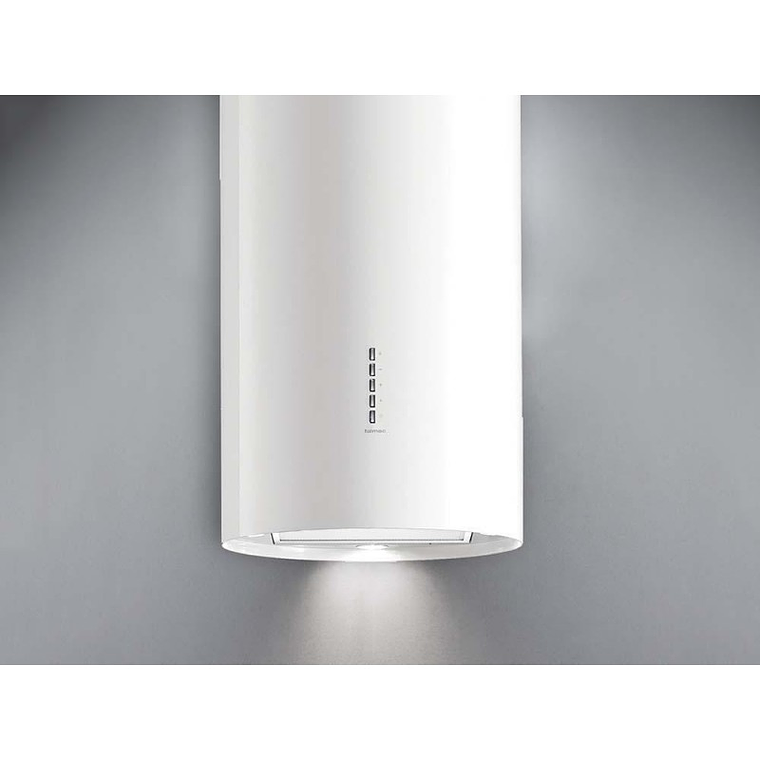 Campana Isla De 35 Cm FALMEC Blanco Polar Con Acabado En Blanco 2