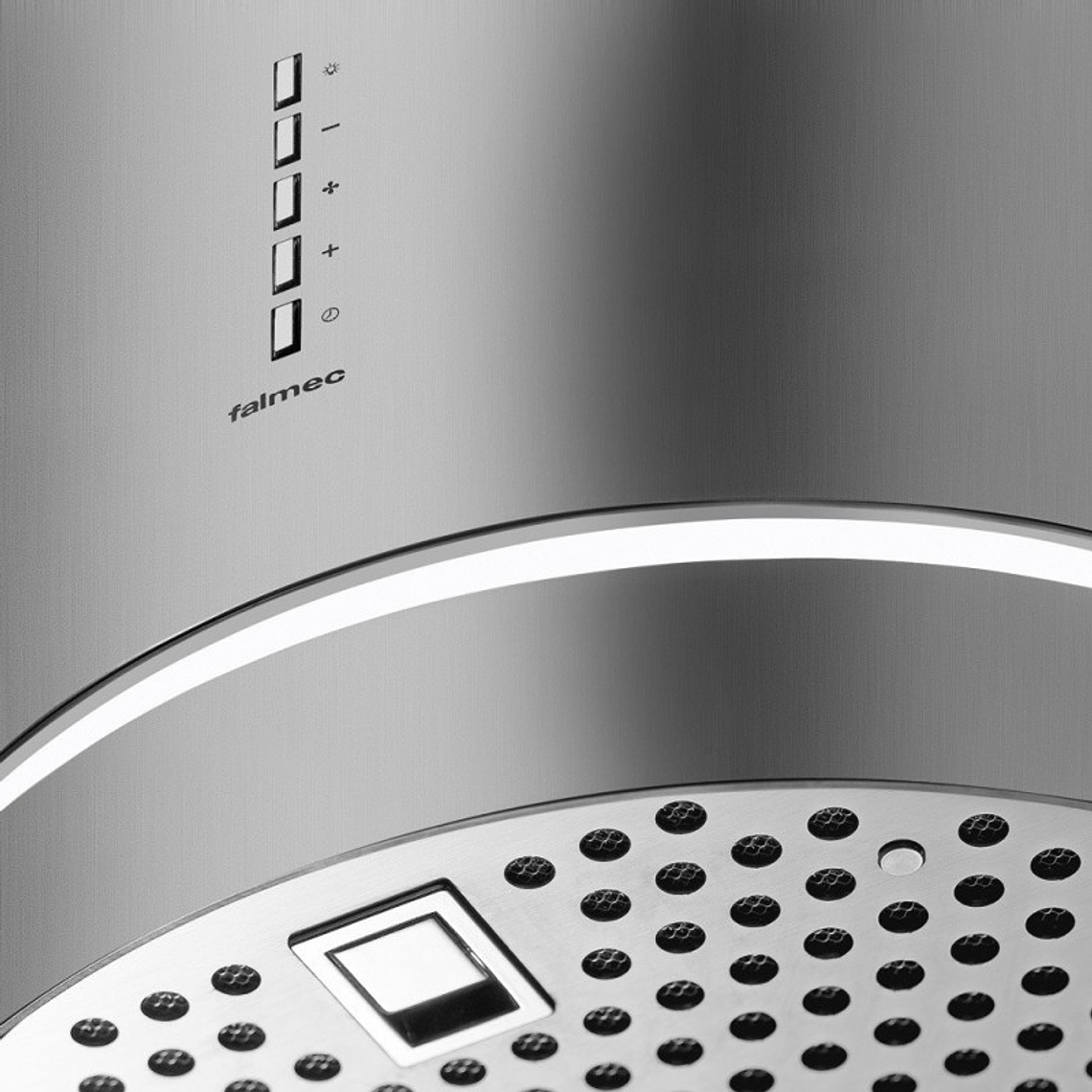 Campana Isla Falmec Polar Light 35 Cm Acabado en Acero Inoxidable 3