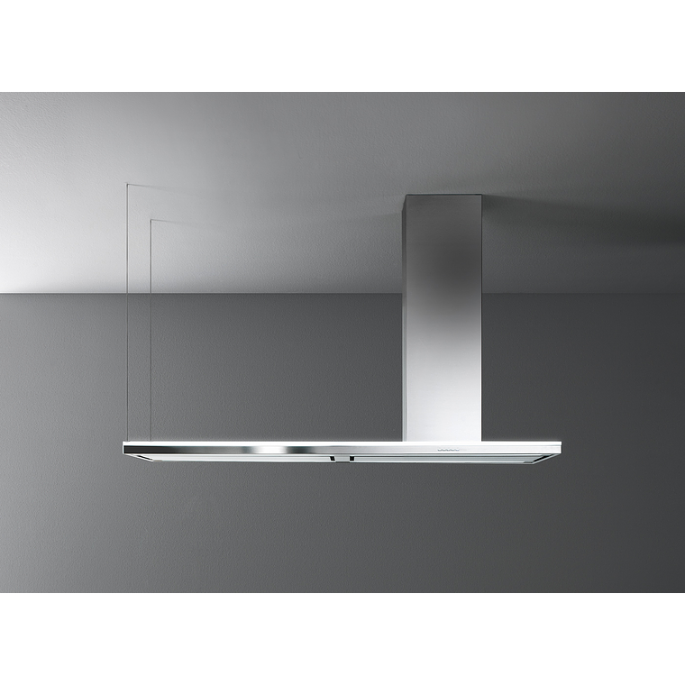 Campana Isla Lumen Isola 175 Cm Acabado Acero Inoxidable (Versión Derecha) 6