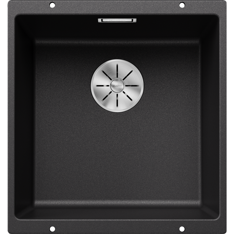 Lavaplatos de Granito BE BLANCO Sublime 400 U Antracita (40 x 40 cm) 1