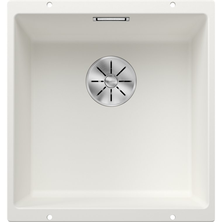 Lavaplatos de Granito Bajo Encimera BLANCO Sublime 400 U Blanco (40 x 40 cm) 1